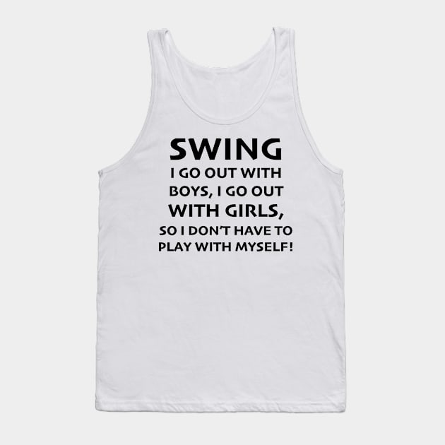 No, Thank You!!! Akiyama Hiroyuki Swing Tank Top by aniwear